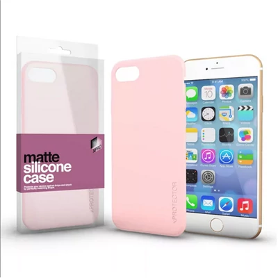 TPU matte tok Pink, iPhone 7