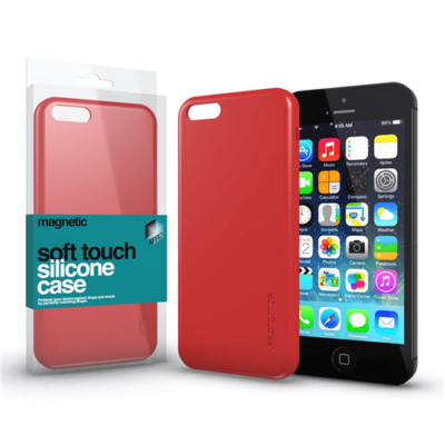 Liquid tok (magnetic) Red, iPhone 5/5S/SE 