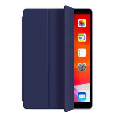 Smart book tok szilikon hátlappal sötétkék, Apple iPad 10,2" 