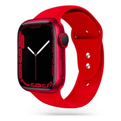 Tech-Protect ICONBAND szilikon óraszíj piros Apple Watch 38mm / 40mm / 41mm