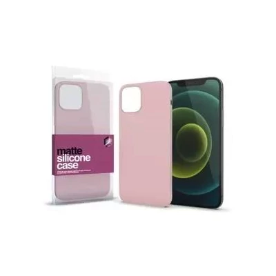 XPRO™ Szilikon matte tok ultravékony Púder pink Apple iPhone 15 Pro készülékhez
