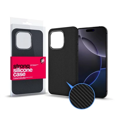 CarbonSkin Magsafe tok iPhone 13 Pro - fekete