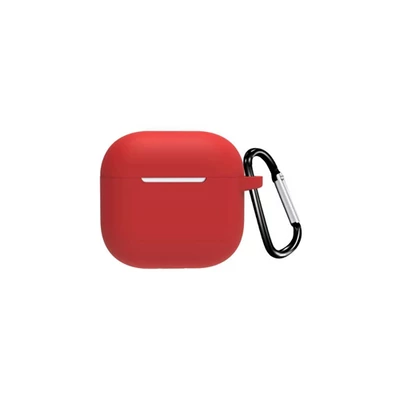 Airpods 4 szilikon tok red