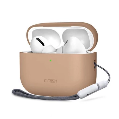AirPods Pro 3 szilikon tok bézs