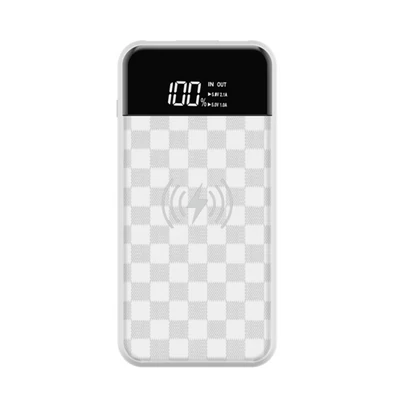 Devia Ju Wireless Powerbank white