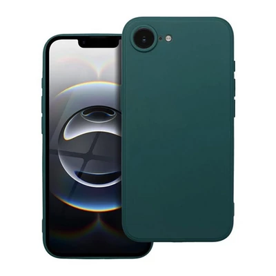 Matt tok iPhone 16e és 17e készülékhez, sötétzöld
