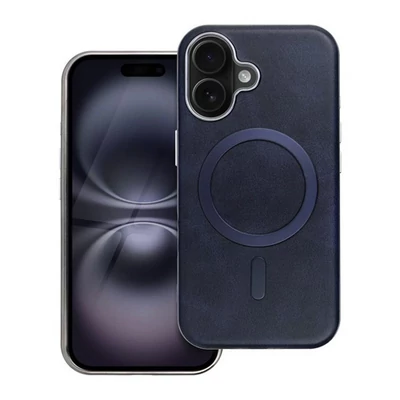 Gentleman Mag Cover tok iPhone 17  MagSafe kompatibilis, tengerészkék