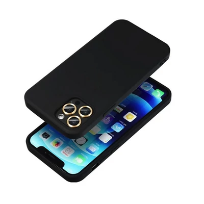 Szilikon tok iPhone 16e/ 17e fekete