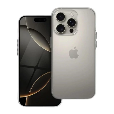 Ultravékony matt átlátszó tok iPhone 17 Pro