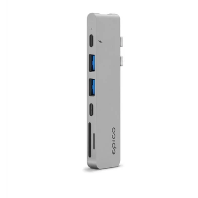 Epico USB Type-C HUB PRO silver