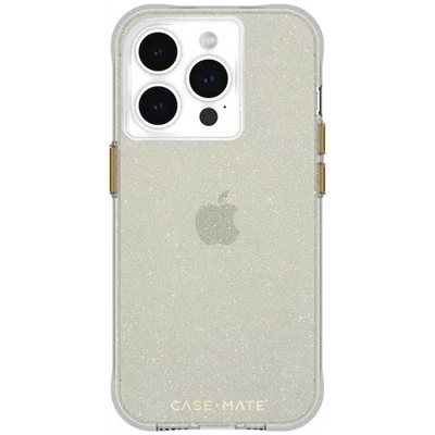 Case Mate Sheer Crystal case, champagne gold - iPhone 15 Pro