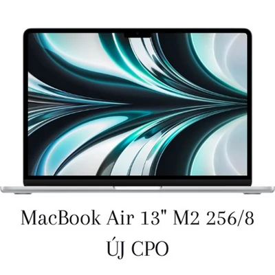 CPO MacBook Air 13” M2 256/8 Ezüst