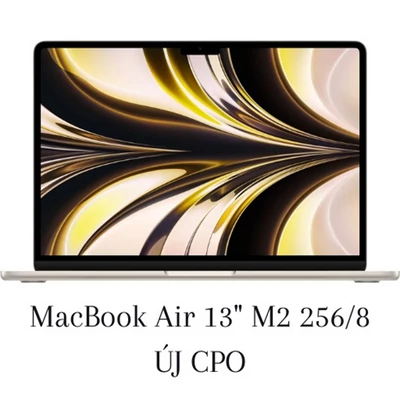 CPO MacBook Air 13” M2 256/8 Csillagfény