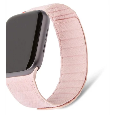 Decoded Leather Magnetic Traction Strap, pink - Apple Watch 7 (41mm)/6/SE/5/4 (40mm)/3/2/1 (38mm)