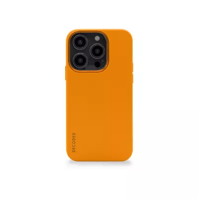 Decoded Silicone BackCover, apricot - iPhone 14 Pro