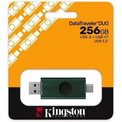 Pen Drive 256GB Kingston DataTraveler Duo G2 USB-A 3.2 Gen1 / USB-C