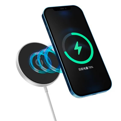 eSTUFF Magnetic Wireless QI Desktop Charger - 15W
