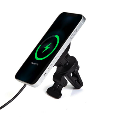 eSTUFF 3-in-1 Magnetic Wireless QI Car Charger