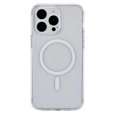 eSTUFF BERLIN átlátszó kemény Magsafe szilikon tok iPhone 15 Pro Max