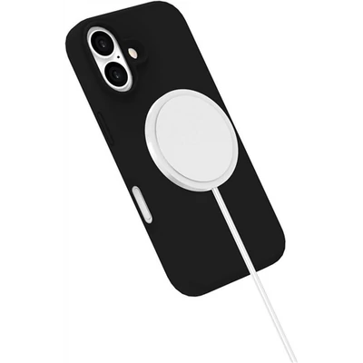 eSTUFF iPhone 17 INFINITE ROME Magnetic Silicone Cover - Black
