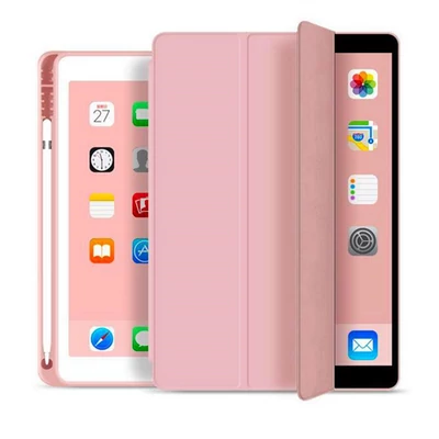 eSTUFF iPad 9.7 Seattle Apple Pencil pink bőr tok