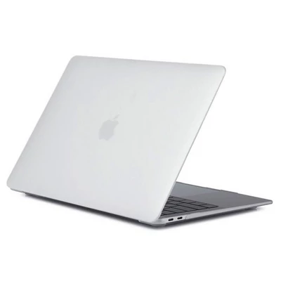 eStuff Hardshell Case MacBook Air 13" M5/M4/M3/M2 – Frosted Clear Tok