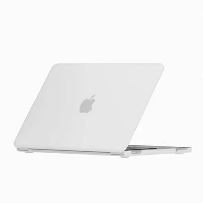 eStuff Hardshell Case MacBook Neo 13" – Frosted Clear Átlátszó Tok