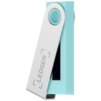 Ledger Nano S Lagoon Blue