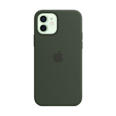 iPhone 12/12 Pro Silicone Case / Cyprus Green