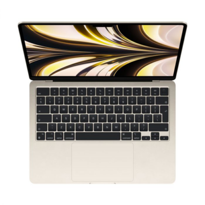 MacBook Air – M2 chip 8 magos CPU-val, 8 magos GPU-val, 256GB SSD – csillagfény