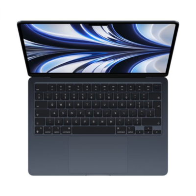 MacBook Air – M2 chip 8 magos CPU-val, 8 magos GPU-val, 256GB SSD – éjfekete