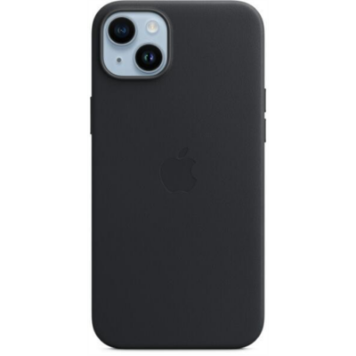 Apple iPhone 14 Plus Leather Case Midnight