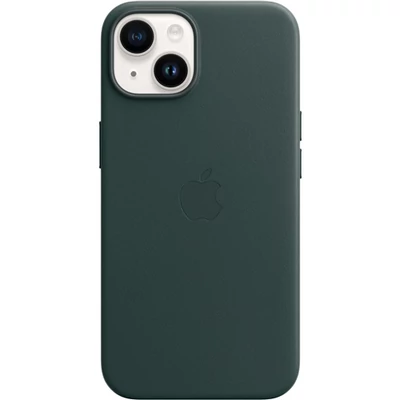 Apple iPhone 14 Plus Leather Case Forest Green