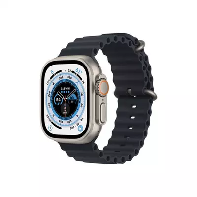 Apple Watch Ultra GPS + Cellular – 49 mm-es titántok, éjfekete óceán szíj
