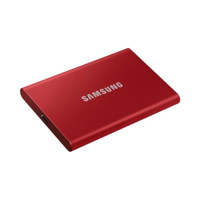 1TB Samsung T7 külső SSD meghajtó piros