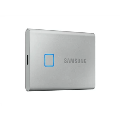 1TB Samsung T7 Touch külső SSD meghajtó ezüst