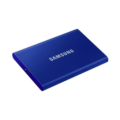 500GB Samsung T7 külső SSD meghajtó kék