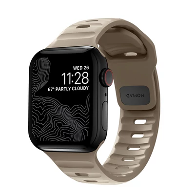 Nomad Sport Strap M/L, dune - Apple Watch 7 (45mm)/6/SE/5/4 (44mm)/3/2/1 (42mm)