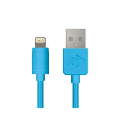 0.5 Meter (20") NewerTech Lightning to USB 2.0 Cable. Blue. Premium Quality & Durability.