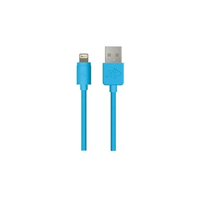 2.0 Meter (78") NewerTech Lightning to USB 2.0 Cable. Blue. Premium Quality & Durability.