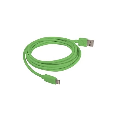 2.0 Meter (78") NewerTech Lightning to USB 2.0 Cable. Green. Premium Quality & Durability.