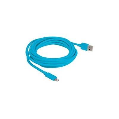 3.0 Meter (118") NewerTech Lightning to USB 2.0 Cable. Blue. Premium Quality & Durability.