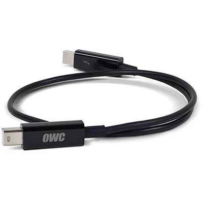 1.0 Meter OWC Thunderbolt Cable - Black(TB&2)