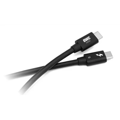 0.8 Meter TB5/TB4/USB4/C up to 80/120Gb/s Retail Cable 240W
