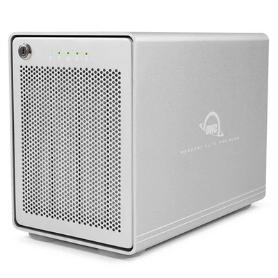 OWC Mercury Elite Pro Quad RAID Ready 4-Bay Storage Enclosure without  Softraid!!
