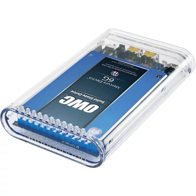 250GB SSD OWC Mercury On-The-Go FireWire 800 / 400+USB3 SSD Portable SATA 2.5" based Solution.