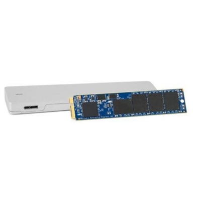 1.0TB OWC Aura Pro 6Gb/s SSD Upg. Kit for MB Air (2010-2011). Incl. tools, & Envoy USB 3.0 Enclosure.