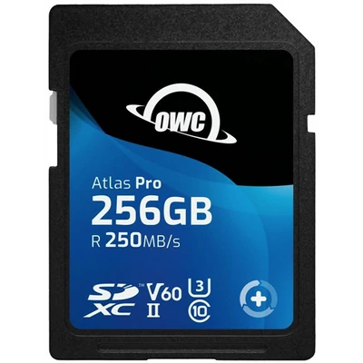 256GB OWC Atlas Pro SDXC UHS-II V60 Media Card