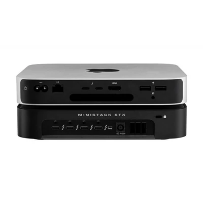 0GB OWC miniStack STX Enclosure Kit w/Cables. (Black)