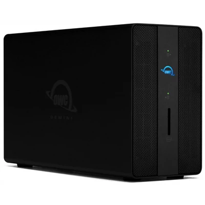 48TB 7200RPM (20TB x 2) Dual drive Thunderbolt 3 Hardware RAID Storage and Docking Enclosure with 3.5-inch SATA HDD